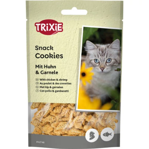 Trixie Cookies - jutalomfalat (csirke&rák) macskák részére (50g)