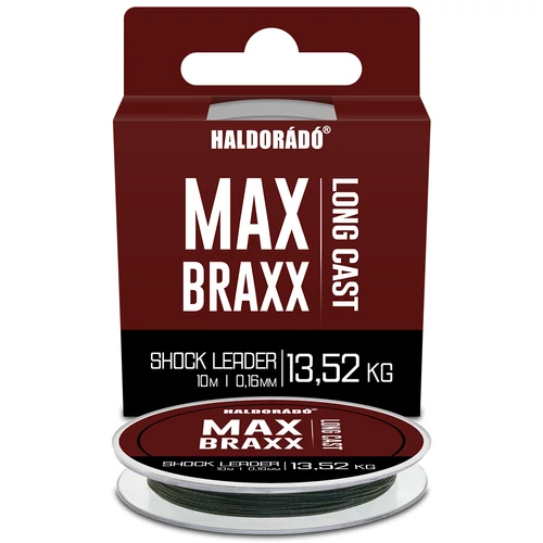 Haldorádó Max Braxx - Long Cast Shock Leader 0,16 mm - 13,52 kg