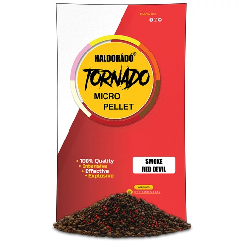 Haldorádó Tornado Smoke Micro Pellet - Red Devil