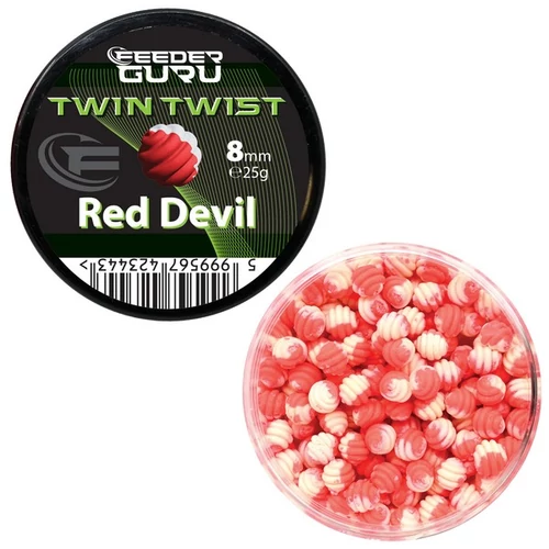 TIMÁR MIX FEEDER GURU TWIN TWIST RED DEVIL 10 MM 25 G