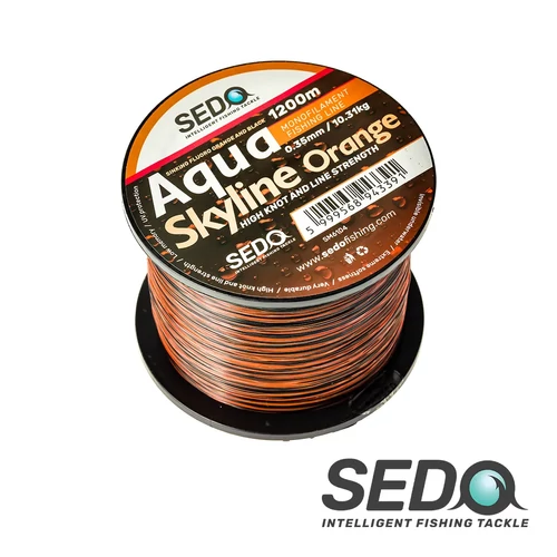 SEDO Aqua Skyline Orange 1200 Méter Monofil Horgász Zsinór
