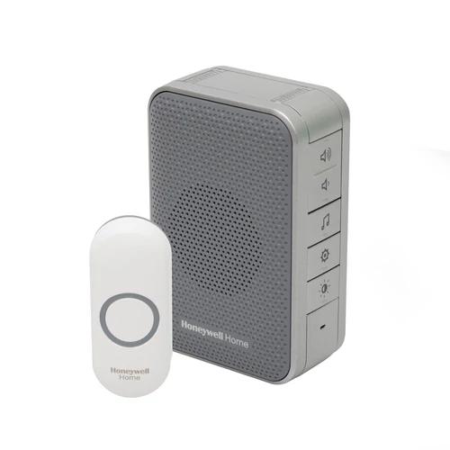 Honeywell Home DC313NG vezeték nélküli csengő, max. 150 m hatótáv, 6 dallam, LED jelzőfény, elemes tápellátás
