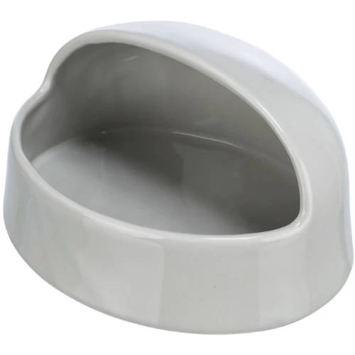 Trixie Sand Bath with platform -homok fürdető deguknak/hörcsögnek, (kerámia) 20x10x16 cm, szürke