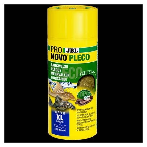 JBL ProNovoPleco - Tablettás eledel (XL-es méret) növényevő harcsák részére (15-40cm) 250ml/125g