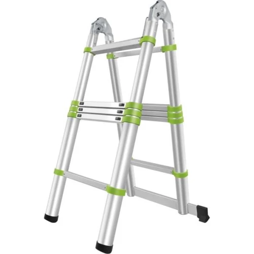 Fieldmann 3,2m teleszkópos aluminium ketteslétra FZZ 4003