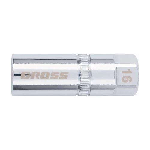 GROSS 21mm 1/2" gyújtógyertya dugókulcs CrV