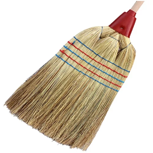 Import 5 varrásos ipari cirokseprű