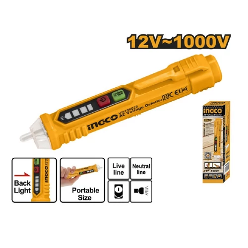 INGCO 2-1000 V-ig szigetelt fáziskereső