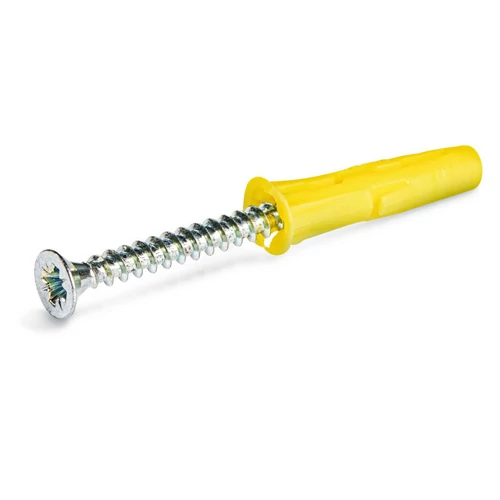 KOELNER 12 db 5x24mm UNO szett univerzális tipli+ csavar R-S11-UNO-05+/40