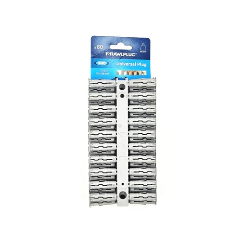 KOELNER 80 db 10x36mm UNO univerzális, minden anyaghoz alkalmas tipli R-U1-GRY-80-C
