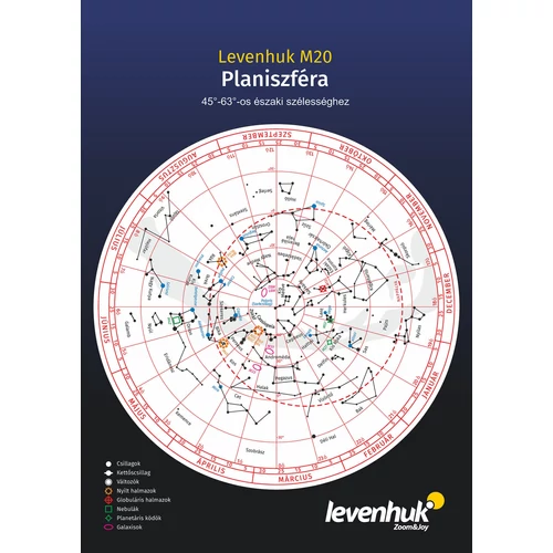 Levenhuk M20 nagyméretű planiszféra