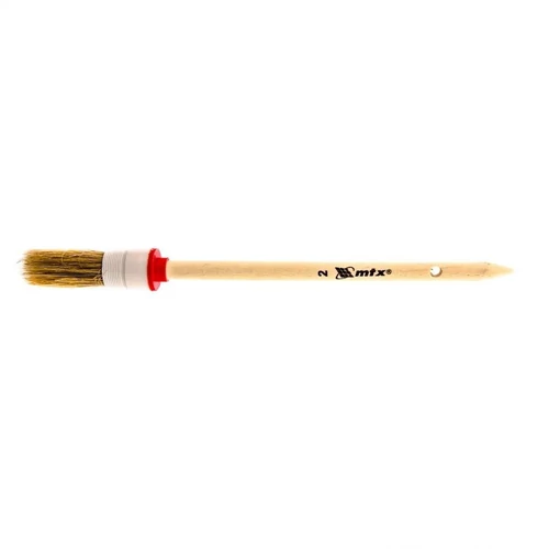 MTX 20mm körecset természetes sörte No.2 oldószeres