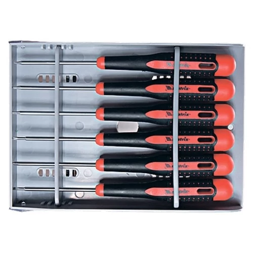 MTX 6db-os "Fusion" órás csavarhúzó szett CRV