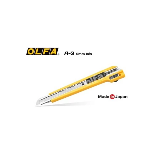 OLFA 9mm-es szakipari kés sniccer