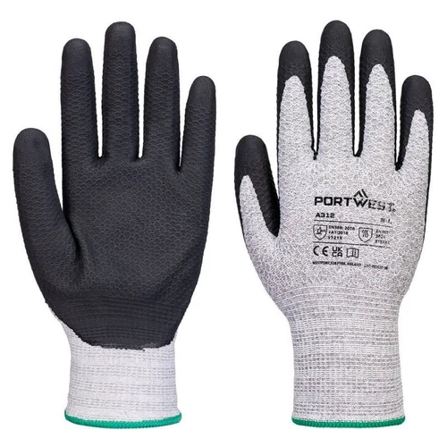 PortWest bélelt mártott nitril kesztyű S Diamind Knit Grip 13