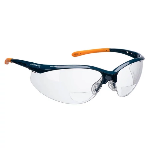 PortWest PS25 dioptriás bifokális munkavédelmi szemüveg Safety Readers 2.0