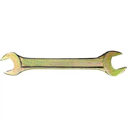 SIBRTEH 14x15mm kettős villás csavarkulcs sárga