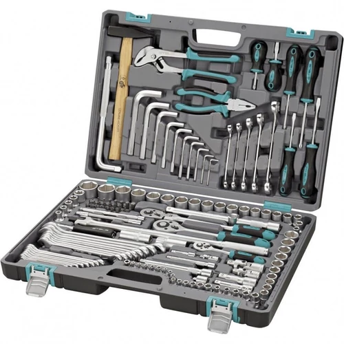 STELS Szerszámkészlet kofferben 142 db-os 1/2"- 1/4" Cr-V S2