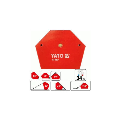 YATO 34kg mágneses szög munkadarab tartó YT-0867