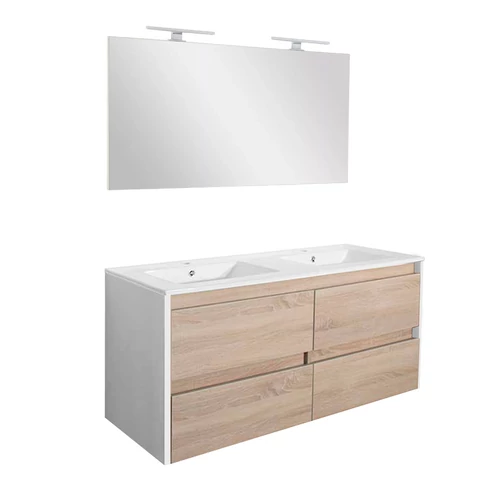 Porto Prime 120 komplett fehér-sonoma tölgy
