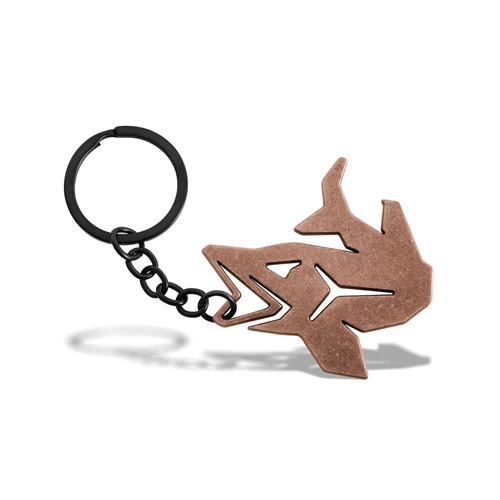 Sörnyitós kulcstartó Delphin PIKENER - bronz
