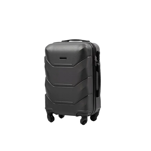 TraveLux Max kabinbőrönd keményfedeles levehető kerékkel 50x40x20 cm fekete