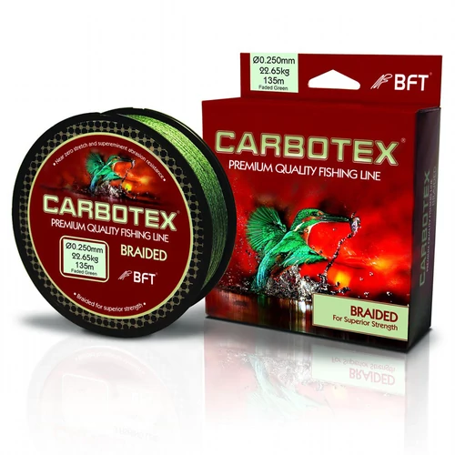 Carbotex Braided Átmérő: 0,60 mm Szakítószilárdság: 56,00 kg