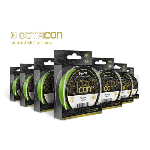 Delphin OctaCON Line SET Limitált kiadás / fluo zöld - 12db