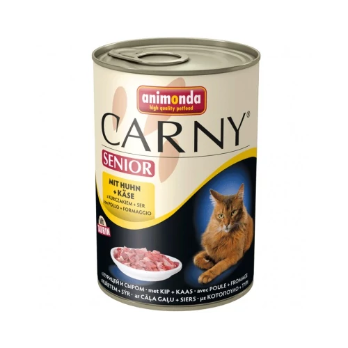 Animonda Cat Carny Senior, marha, csirke és sajt 400 g