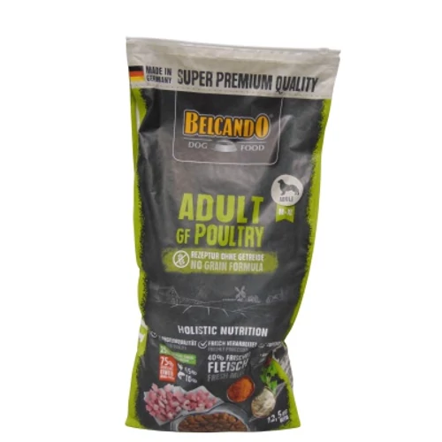 Belcando Adult Grain-Free Poultry - gabonamentes száraztáp baromfihússal 12.5 kg
