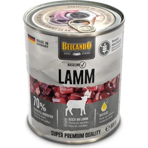 Belcando Baseline konzerv bárányhússal 800 g