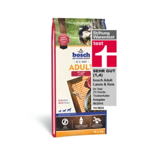 Bosch Adult Lamb & Rice 15 kg