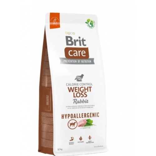 Brit Care Dog Hypoallergenic Weight Loss Rabbit & Rice 12 kg