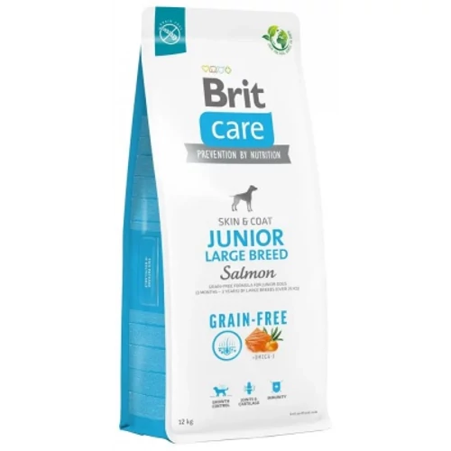 Brit Care Grain-free Junior Large Breed Salmon & Potato 12 kg