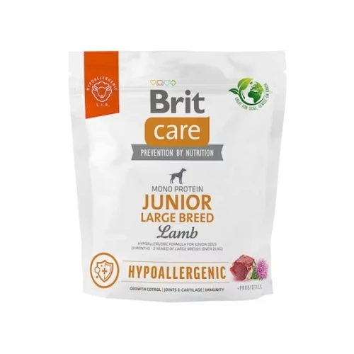 Brit Care Hypo-Allergenic Junior Large Breed Lamb & Rice 1 kg