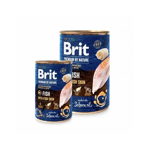 Brit Premium by Nature Adult Fish with Fish Skin 800 g