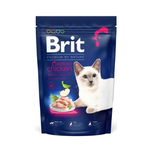 Brit Premium by Nature Cat Sterilized Chicken 1,5 Kg 3 kg