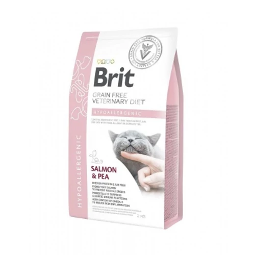 Brit Veterinary Diet hipoallergén táp macskáknak 2 kg