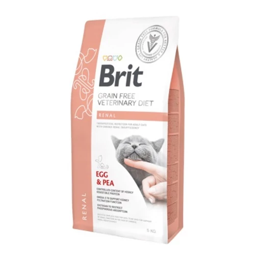 Brit Veterinary Diet vesediétás táp macskáknak 5 kg