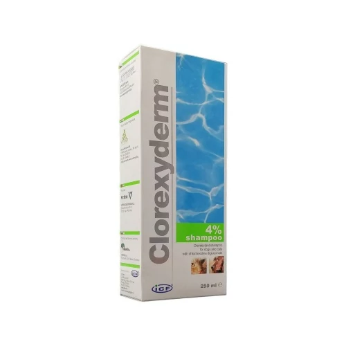 Clorexyderm 4%-os sampon 250 ml