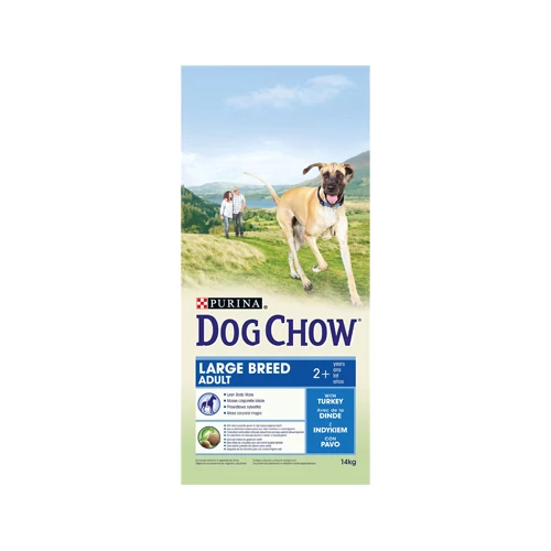 Dog Chow Adult Large Breed Turkey 14 kg