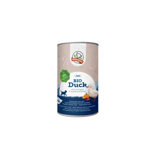 Farkaskonyha BIO kacsa párolt menü kutyáknak 400 g