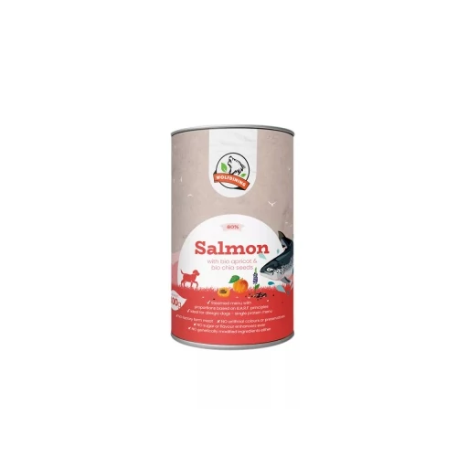Farkaskonyha BIO lazac párolt menü kutyáknak 400 g