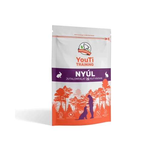 Farkaskonyha YouTi Training jutalomfalat nyulas ízesítésben 100 g