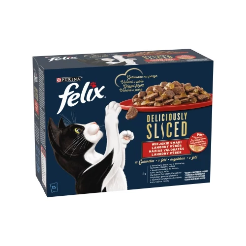 Felix Deliciously Sliced házias válogatás aszpikban 80 g