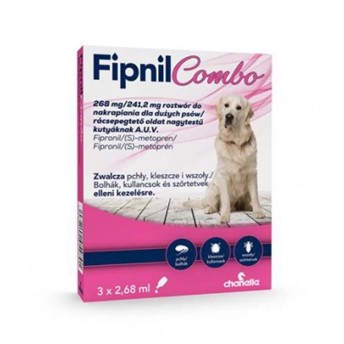 FIPNIL COMBO SPOT-ON 268MG/241,20MG 3 x 2.68 ml