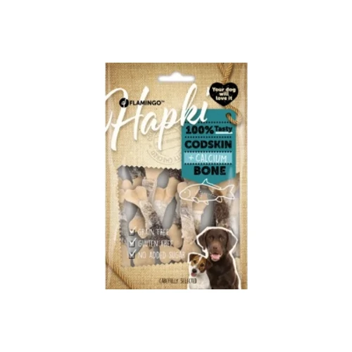 Flamingo Hapki Snack - csontok halbőrrel 85 g