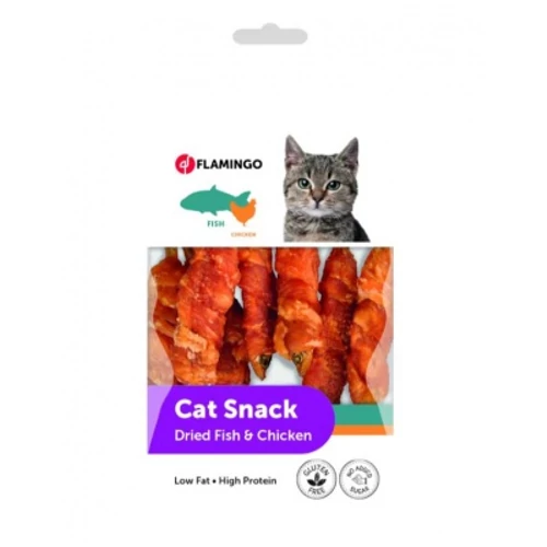 Flamingo Hapki szárított snack - hal, csirke 50 g