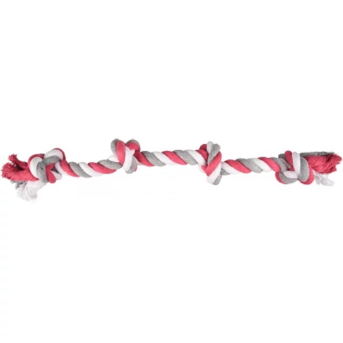 Flamingo Jim Playing Rope - rágókötél 4 csomóval 60 cm
