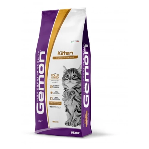 Gemon Kitten száraz macskaeledel - csirke és rizs 7 kg